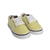 Zapatilla de lona amarilla para niños y niñas