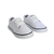 Zapatilla de lona blanca para niños 