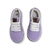 Zapatilla de lona lila para niños y niñas