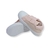 Zapatilla de color rosa claro con velcro para niñas flexible de lona