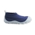 Zapatillas Benito Jr de color azul para niños, ideales para los primeros pasos. Suela ancha.