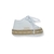 Zapatilla para bebe no caminante Rino color blanca