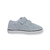 Zapatilla de lona Panamá gris con abrojo unisex