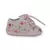 Zapatilla bebe Josefa floreada color natural