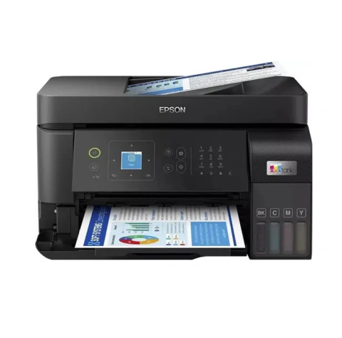 Impresora Multifunción Ecotank L5590 Wi-fi 4 En 1 Epson 220v Negro