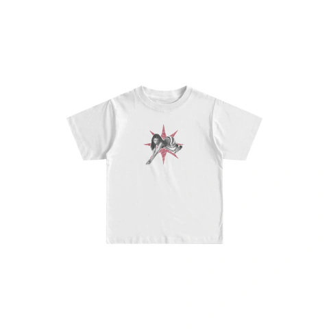 BABY TEE "WACHA" [BLANCO]