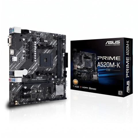 Motherboard ASUS PRIME A520M-K/CSM AM4 DDR4 Micro ATX