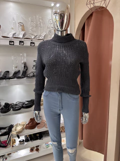 Casaco Trico Basico - LV Moda Feminina