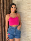 Cropped Crepe Mirela - comprar online