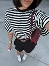 T shirt Oversize - preta