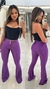 Calça Cirrê Disco Flare