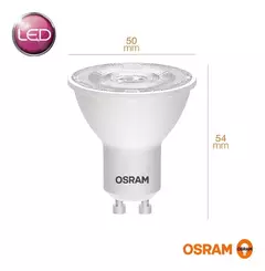 Lampada Dicroica Led Par16 Dimerizavel 5w 127v 3000k Gu10 470 Lumens Osram na internet