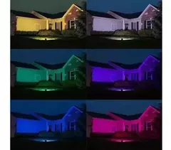 Refletor Slim 30W luz RGB Colorida AVANT na internet
