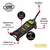 Crique Hidráulico Extra Chato Carro Gato 3t Profesional Konan TKCC/3EC Perfil bajo Alt Maxima 500 Mm Alt minima 75mm - comprar online