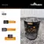 Tromen Fogonero 400 C/ Parrilla Chapa Metálica Ideal Jardín - comprar online