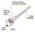 Llave Criquet 3/4 Pulgada Truper Cabeza Pera Acero 13900 - comprar online