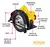 Sierra Circular 1300w - 24 Dientes Konan Frecuencia 50 - comprar online