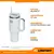 Vaso Térmico Lusqtoff 1.2 Lt Blanco Acero Inox Manija Stan - comprar online