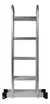 Escalera Aluminio Multifuncion Plegable 4.75m Reforzada lusqtoff - Casa Oada