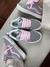 Vans Knu Cinza Escuro & Rosa Bebê - loja online
