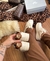 Nike Air Force Off White & Brown na internet