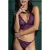 Conjunto Uailee 1008 Bralette De Puntilla C/tanga - comprar online