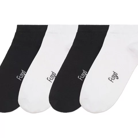 Soquete Floyd 1414 Negro De Hombre Pack X 6