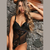 Body Sexy Lali 2055 Less Con Taza Triangulo Tul Y Puntilla