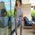 Pijama Jaia Art 24034 "DIDO" de 3 Piezas, Musculosa y Remera Manga Larga c/Pantalon. - comprar online
