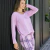 Pijama Jaia Art 24035 "HELENIA" c/Cartera y Remera Lisa, PAntalon Estampa a Cuadrille. - tienda online