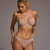 Conjunto Marcela Koury 5750 en jackard de corpiño con aro sin taza. “JENNIFER”