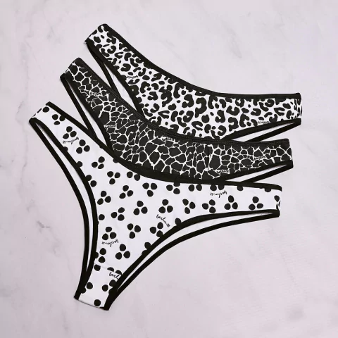 Vedetinas Cavadas Berlin Art 689 Tiro alto de Algodon Y Lycra Pack x3.