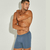 Boxer Acrobata Art ACR05 de Algodon y Lycra monocromo c/Bragueta Pack x3
