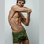 Boxer Bakhou 2043 Estampado Camuflado Militar De Algodón