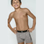 Boxer Niño Bakhou Art 4022 Algodon Y Lycra Liso.