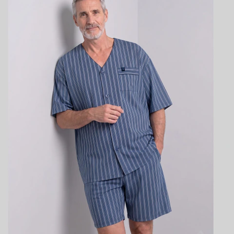 Tipico Pijama Camisero de Hombre Art. 527
