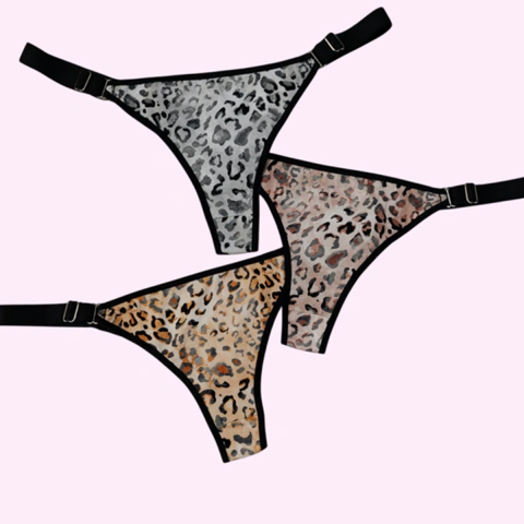 Colaless Algodón/Lycra Estampada Pack x3 Sayka Art 10404