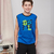 Imagen de Pijama Jaia 23022 Goal De Varón Musculosa Talles 4 Al 8