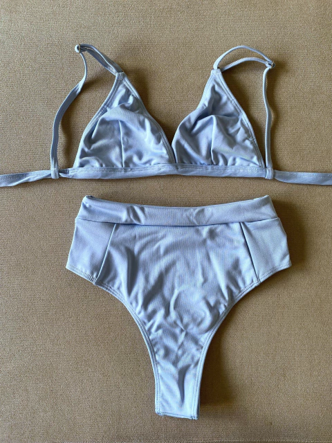 Bikini Milos Celeste pastel - comprar online