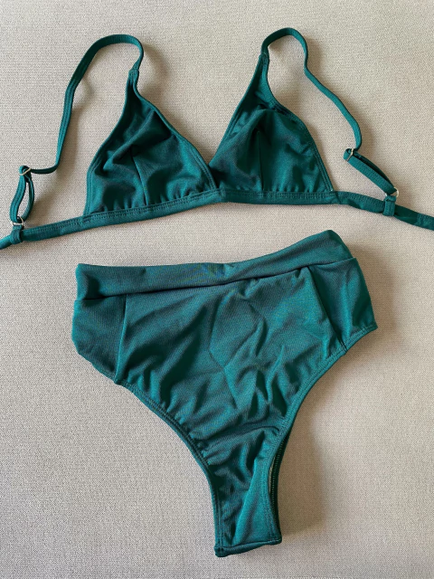 Bikini Milos Verde esmeralda - comprar online