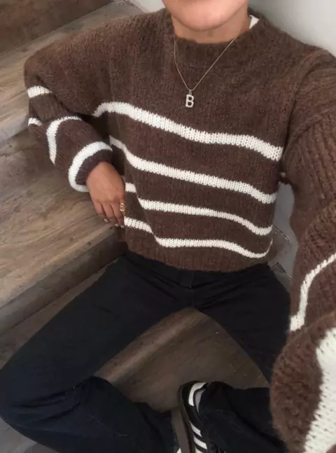 Sweter pili chocolate