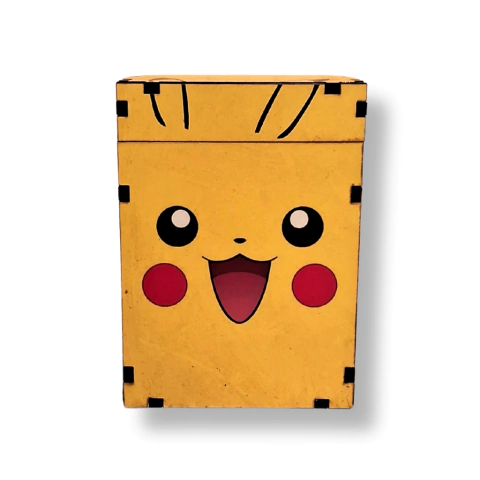 Caja de madera Pokemon - Pikachu