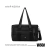 Cartera Simona dos asas mediana Amphora Negro - comprar online