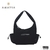 Cartera Amayra negrVasca | Top3 | Trendy. Resistencia Chaco - Corrientes. Encontranos en Sarmiento Shopping, Centenario Shopping, Paseo Libertad. Hotsale, hotvascasale, hot sale. Mochilas baratas
a, modelo 67.2806.1, llevada al hombro por una mujer.