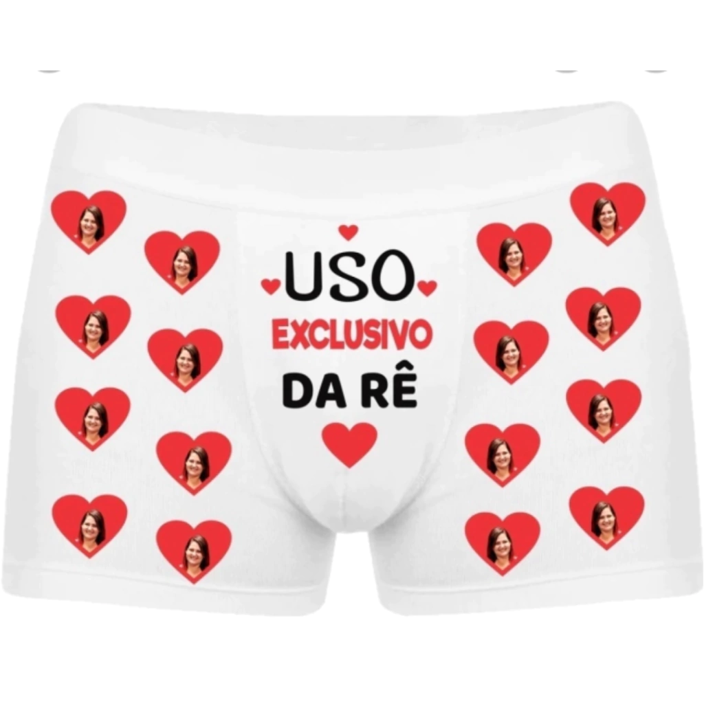 Cueca Boxer Personalizada