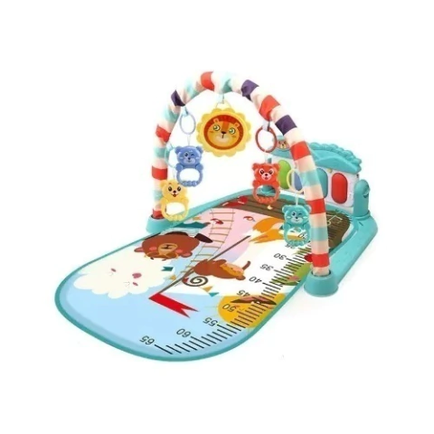 Gimnasio Piano Multifuncional Con Luz Y Sonido Celeste