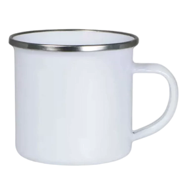 Jarrito Blanco Enlozado Importado