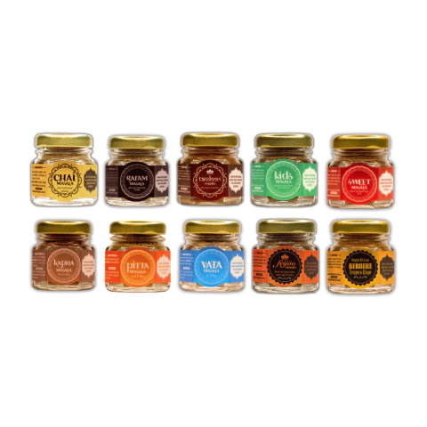 Kit Completo 10 Masalas - Todos os Sabores!