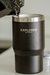 Vaso cafetero negro 414 ml