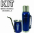 KIT AZUL: MATE 273 ML + TERMO 1 L + BOMBILLA B1